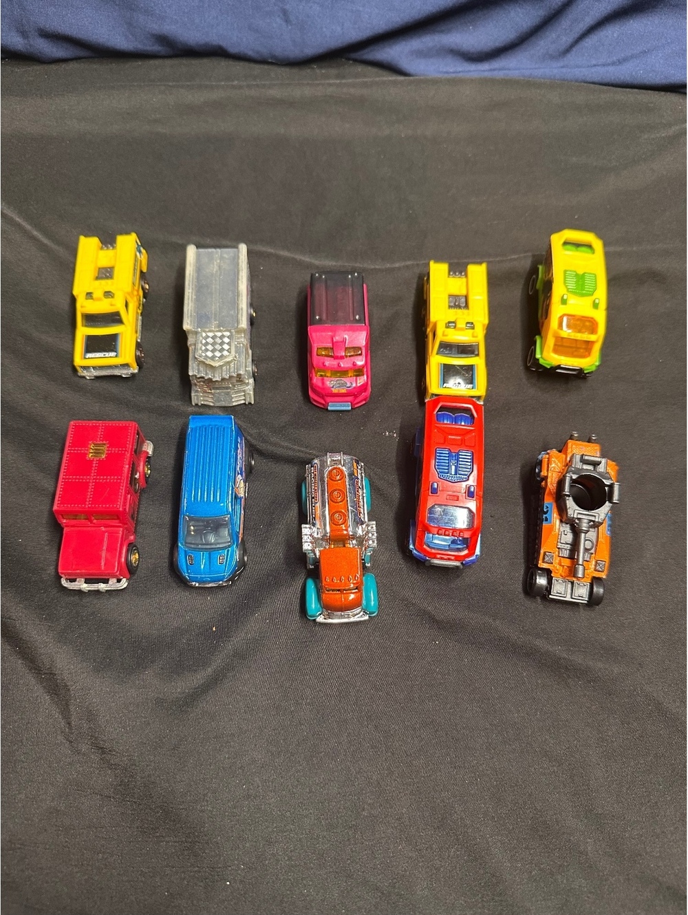 Set of 10 Hot Wheels Diecast Toy Cars lot21